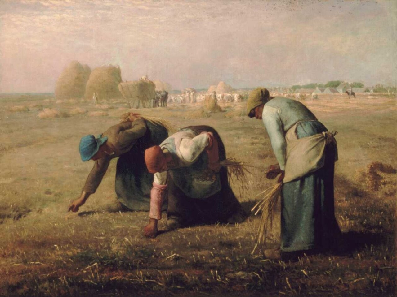 Gleaners Poster Print by Jean-Francois Millet - Item # VARPDX3AA3962
